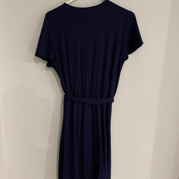 Draper James Navy Wrap Dress - Picture 3 of 3